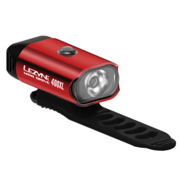LEZYNE – Predné LED svetlo – MINI Drive 400XL – červené