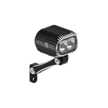 LEZYNE – Predné LED svetlo na elektrobicykel – E-LITE PRO 800 Switch High Volt – čierne