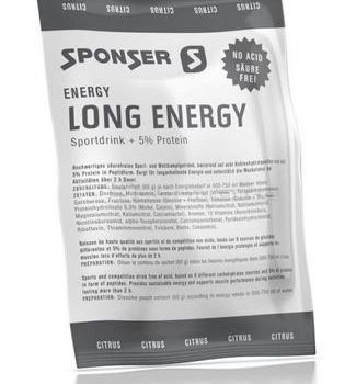 SPONSER – Výživa – LONG ENERGY 5% PROTEIN DRINK – Citrus 60g/ 1200g